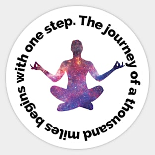 Inspirational Phrase - Lao Tzu Sticker